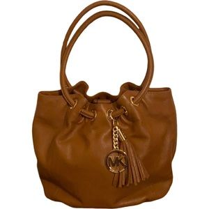 Michael Kors handbag tan leather like new